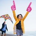thumbnail image 1 of Sports Event Foam Hand Cheering Accessory - Comfortable EVA Foam Finger for Fans, Hand for Games and Celebrations, Support Enhancement Tool, 1 of 5