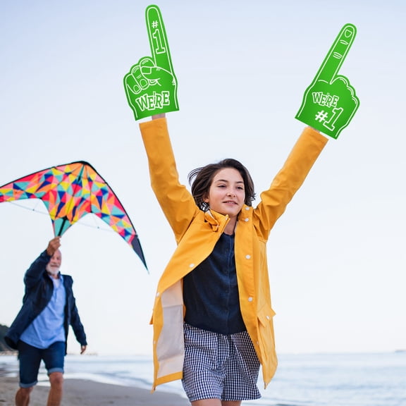 Sports Event Foam Hand Cheering Accessory - Comfortable EVA Foam Finger for Fans, Hand for Games and Celebrations, Support Enhancement Tool