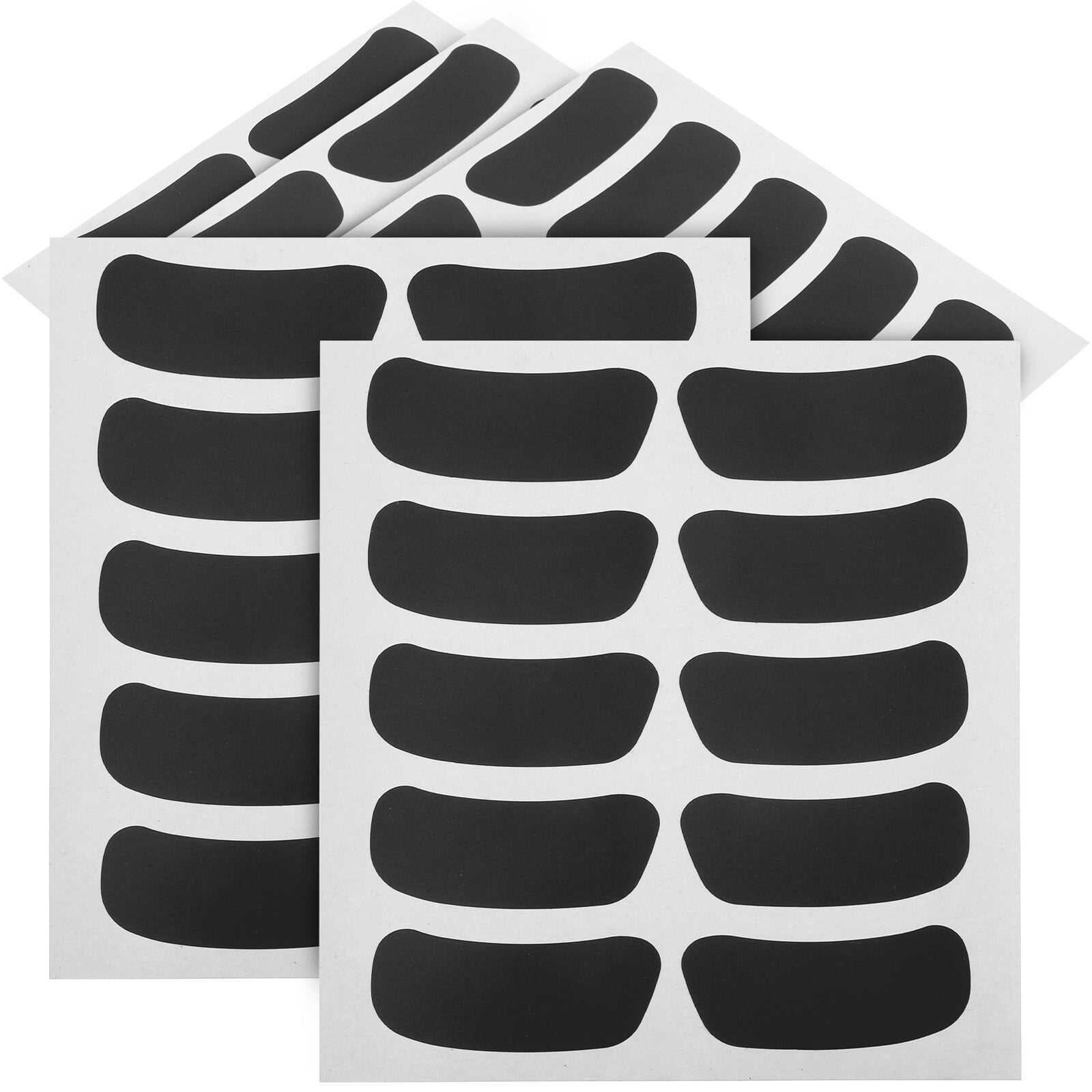 Guichaokj Sports Eye Pad Strip Stickers Fans Decals Pvc Eyeblack Face