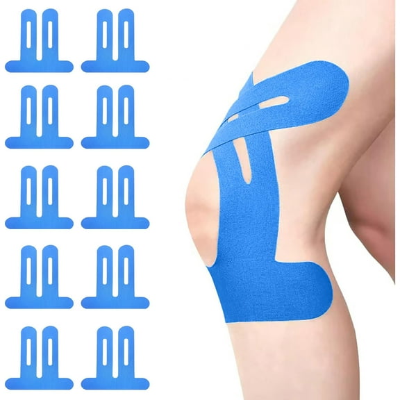 Sports, Fitness, Running, Knee Pads, Breathable, Waterproof, And Scratch-free Knee Care Patches, Pre-cut Knee Sports Tape 10pc