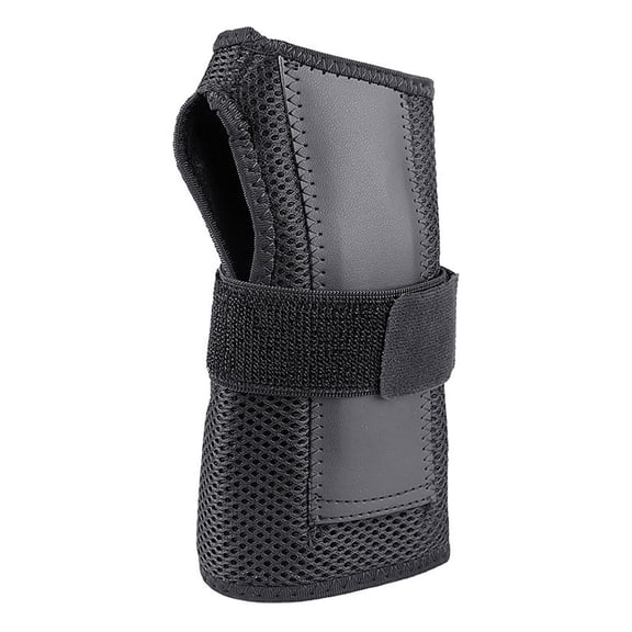 Sports Gear for Fitness Activities Wrist Support Tendon Splint with Breathable Cover and Steel Plate Shield for Left and Right Hands Adjustable Open-Hole Design