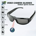 thumbnail image 1 of Sports Glasses, Conference Smart Glasses, Video Glasses, HD1080P Smart Video Glasses with 64GB Storage Card, 90 Minutes Battery Life, 75° Wide-Angle Recorder, Camera Glasses, 1 of 9