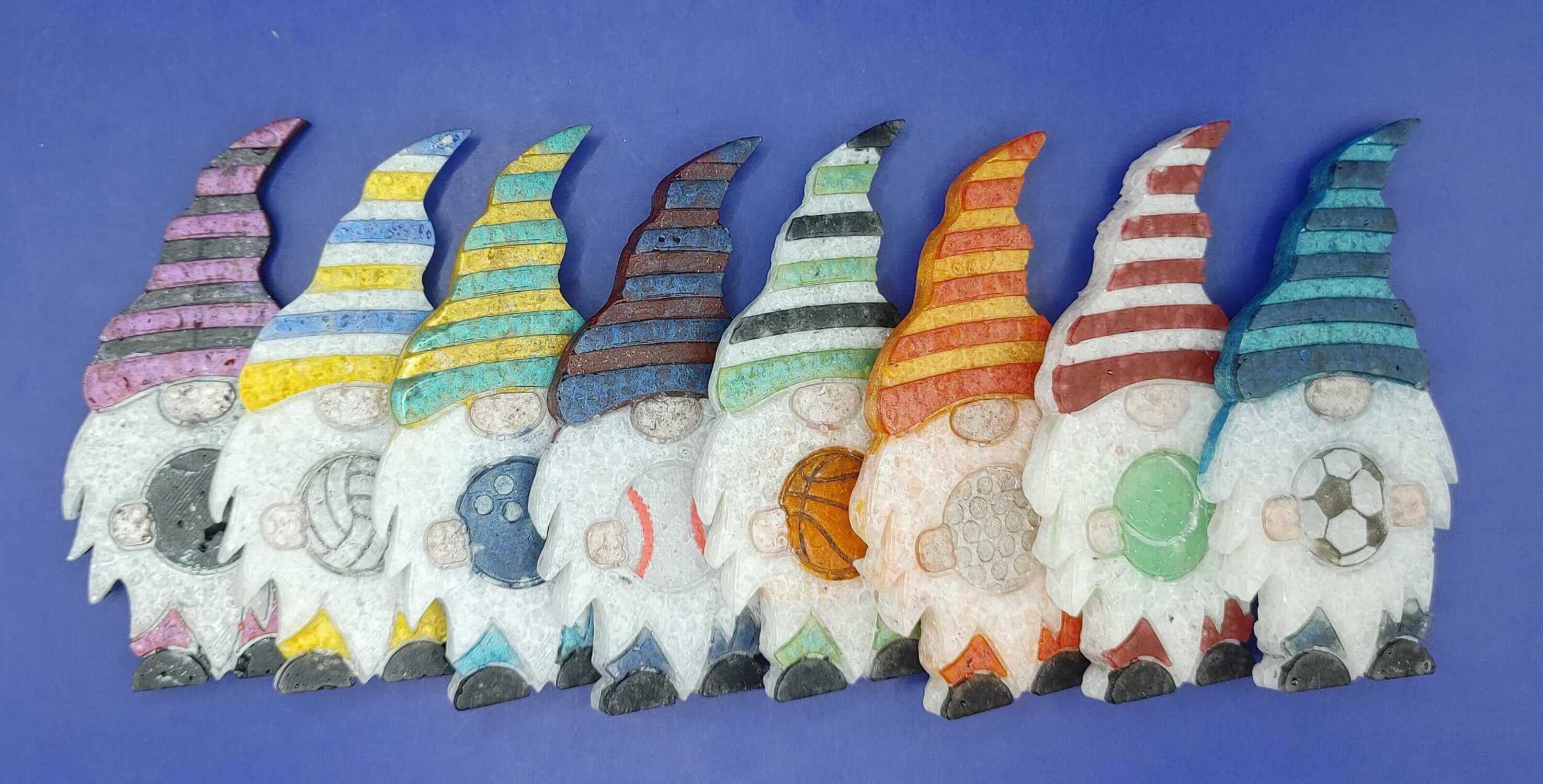 Sports Gnome Silicone Freshie Mold