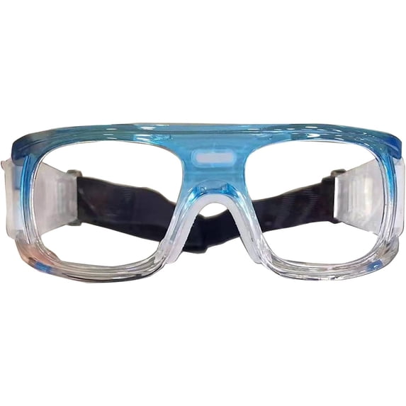 Sports Goggles for Men and Women Protective Shock Resistant Lens Windproof Fogproof for Basketball Football Gradient Blue