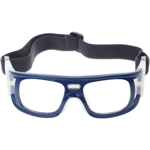 Sports Goggles for Men and Women Protective Shock Resistant Lens Windproof Fogproof for Basketball Football Navy Blue