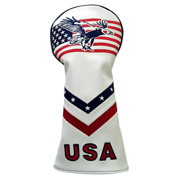 Sports Golf Club Head Cover Synthetic Leather Waterproof Golf Wood Driver