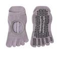thumbnail image 1 of Sports Grip Toe Socks with Cushion, Non- Finger Socks for Pilates, Home Gym, Soccer, Basketball Compression Socks, 1 of 3