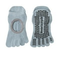 thumbnail image 1 of Sports Grip Toe Socks with Cushion, Non- Finger Socks for Pilates, Home Gym, Soccer, Basketball Compression Socks, 1 of 3