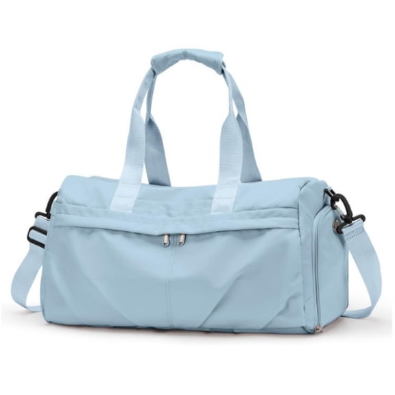 Sports Gym Bag with Wet Pocket & Shoes Compartment, Waterproof Shoulder Weekender Bag for Women and Men Swim Sports Travel Gym Bag Lightweight and easy Carry (a)