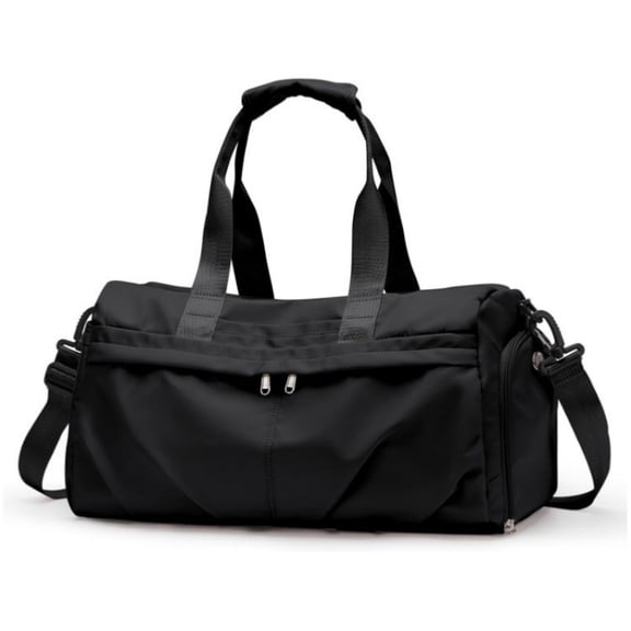 Sports Gym Bag with Wet Pocket & Shoes Compartment, Waterproof Shoulder Weekender Bag for Women and Men Swim Sports Travel Gym Bag Lightweight and easy Carry (d)