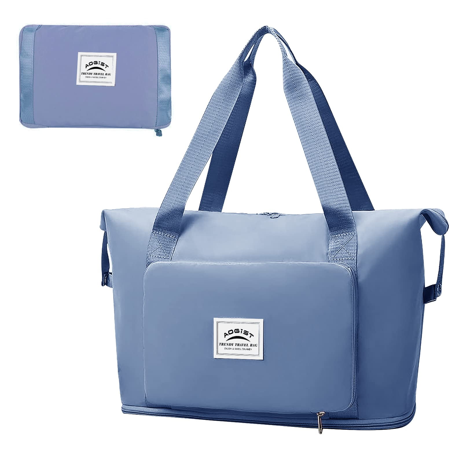 Sports Gym Bag with Wet Pocket & Shoes Compartment, Waterproof Shoulder