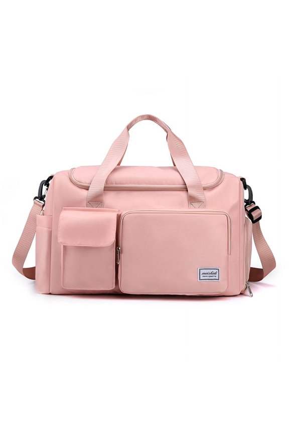 Sports Gym Duffel Bag with Shoes Compartment Dry Wet Separated Pocket Crossbody Shoulder Bag Yoga Training Handbag Travel Bag