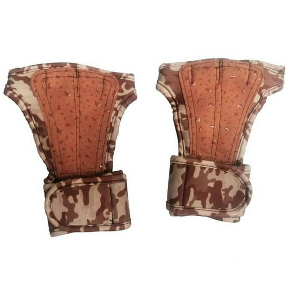 Sports Gym Weight Lifting Gloves Wrist Palm Protector Anti-Slink Padd Extra Grip