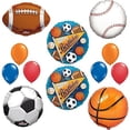 thumbnail image 1 of Sports Happy Birthday Balloon Decoration Kit, 1 of 1