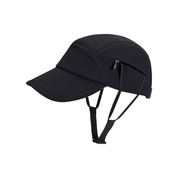 Sports Hat for Men & Women Cycling Cap with Adjustable Windproof Chin Strap Running Surf Baseball Sun Hat