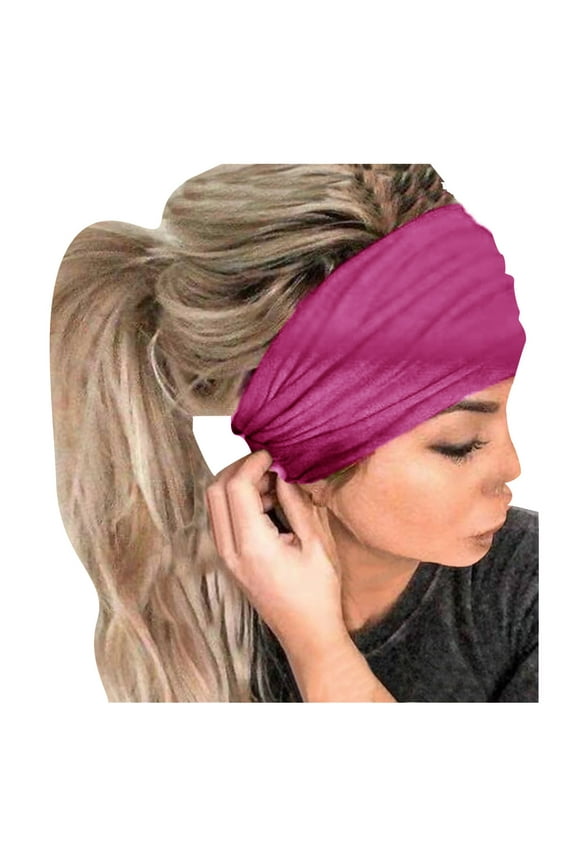 Sports Headbands for Women Elastic Headbands for Women Bandanas for Women Boho Hair Accessories Head Scarf for Women's Hair Extra Wide Headbands for Women Bandanas for Women Headband