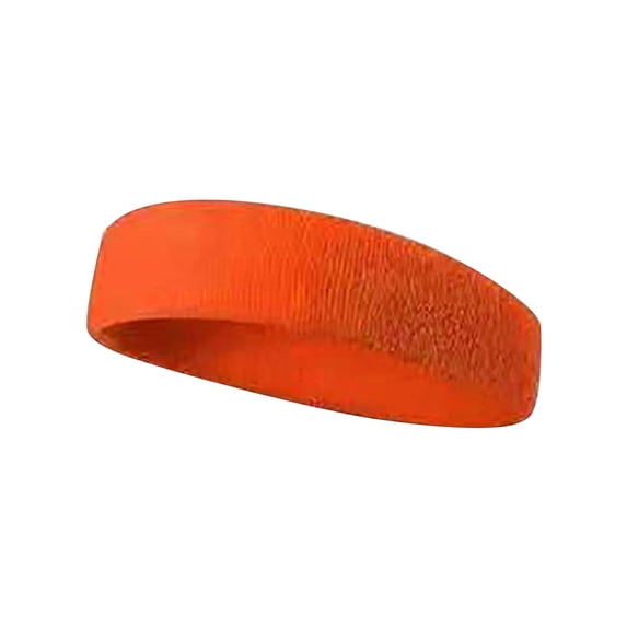 Sports Headbands for Men & Women, Sweat Absorbent Non Slip Elastic Headband, Workout Running Yoga Gym Head Wrap for Outdoor Work QURATI