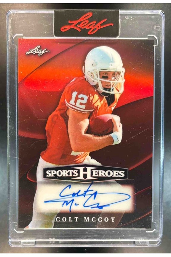 Sports Heros Conor McGregor #BA-CMG Base Autograph Prismatic Red