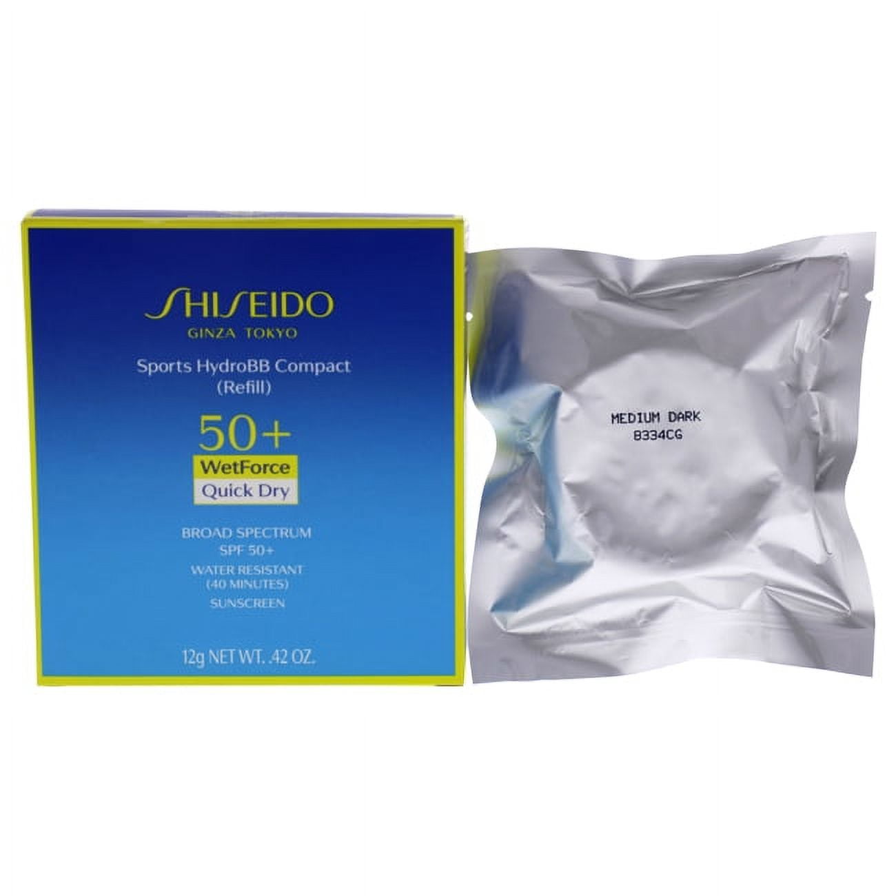 Shiseido Sports HydroBB Compact Refill SPF 50 - Medium Dark 0.42