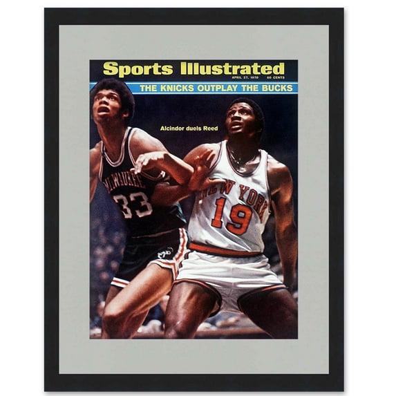 Sports Illustrated (1970's) Magazine Frame - Acrylic, Backing, and Grey Mat - Display Any Magazine