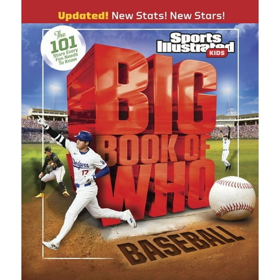 Sports Illustrated Kids Big Books Big Book of Who Baseball, (Hardcover)