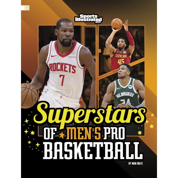 Spark: Sports Illustrated Kids: Supersta Superstars of Men's Pro Basketball, (Paperback)