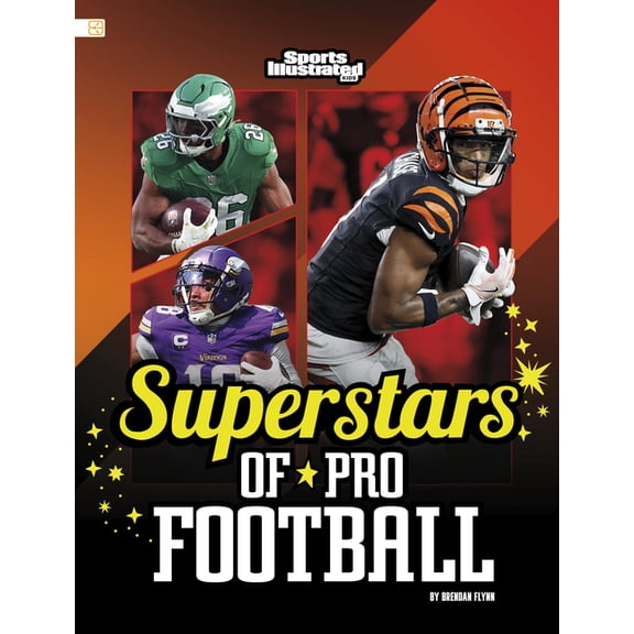 Spark: Sports Illustrated Kids: Supersta Superstars of Pro Football, (Hardcover)