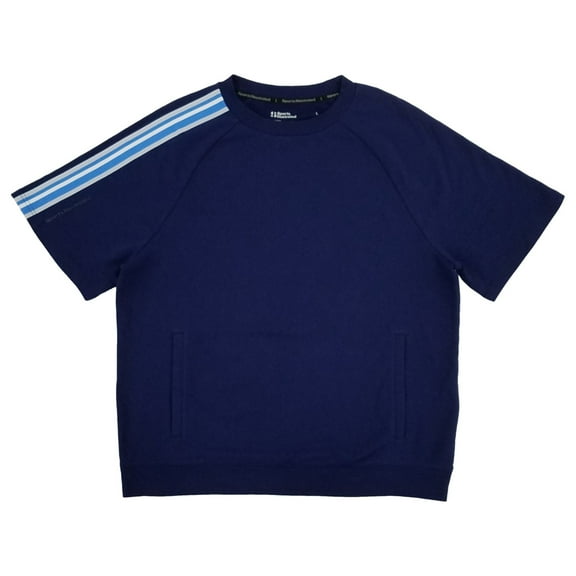 Sports Illustrated Mens Blue Sapphire Short Sleeve Crew Neck Sweatshirt Medium