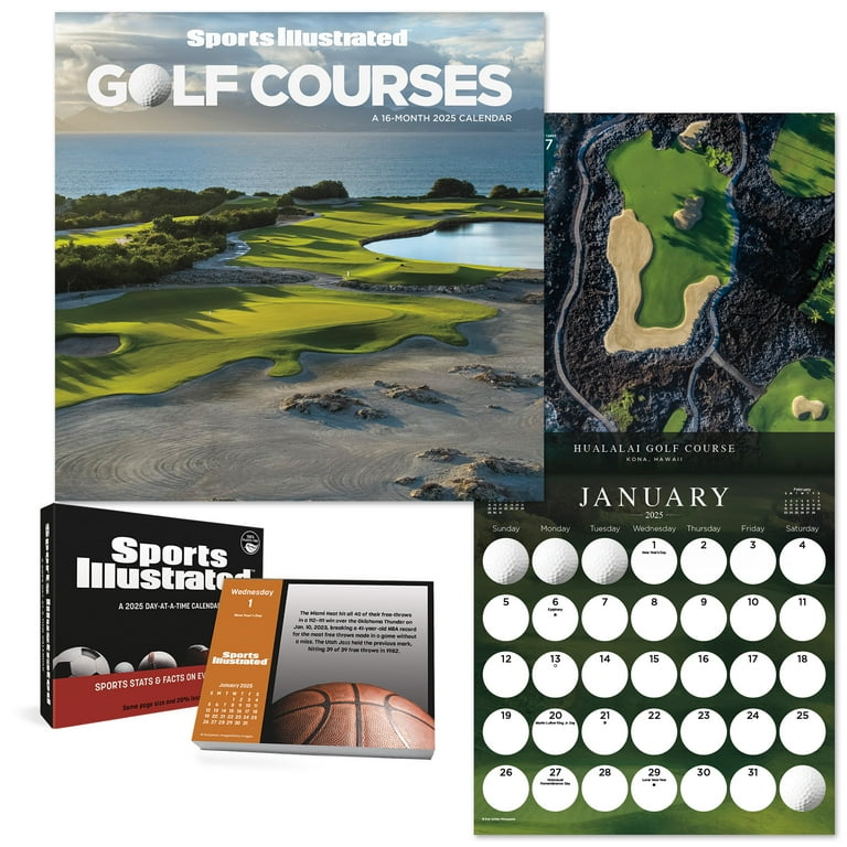Sports Illustrated Golf 2025 Day At A Time Box Calendars Renae Veronika
