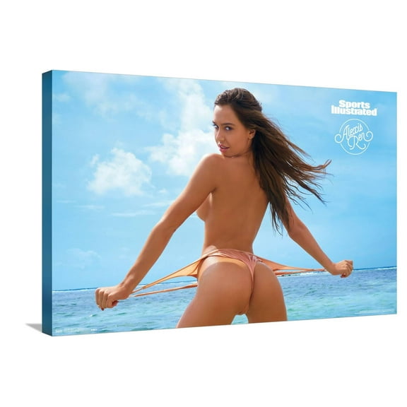Sports Illustrated: Swimsuit Edition - Alexis Ren 18 Canvas Wall Poster, 22.375" x 34"