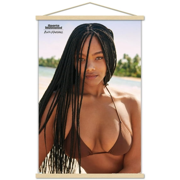 Sports Illustrated: Swimsuit Edition - Anita Marshall 20 Wall Poster with Magnetic Frame, 22.375" x 34"