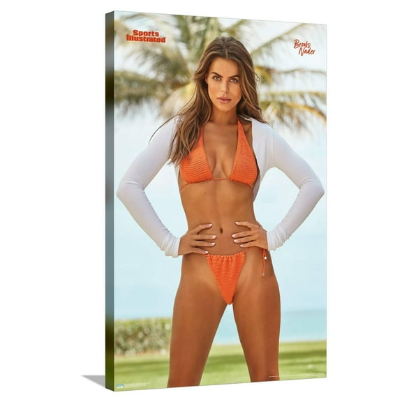 Sports Illustrated: Swimsuit Edition - Brooks Nader 21 Canvas Wall Poster, 22.375" x 34"
