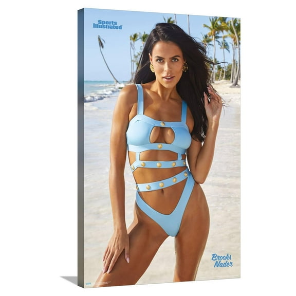 Sports Illustrated: Swimsuit Edition - Brooks Nader 23 Canvas Wall Poster, 22.375" x 34"