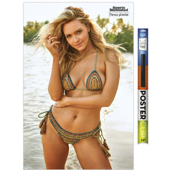 Sports Illustrated: Swimsuit Edition - Camille Kostek 20 Wall Poster, 22.375" x 34"