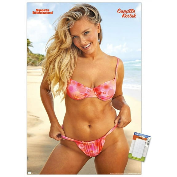 Sports Illustrated: Swimsuit Edition - Camille Kostek 23 Wall Poster, 22.375" x 34"
