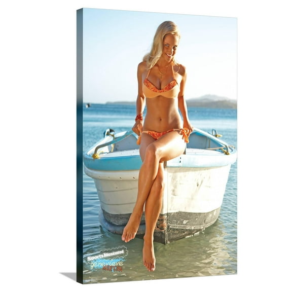 Sports Illustrated: Swimsuit Edition - Genevieve Morton 11 Canvas Wall Poster, 22.375" x 34"