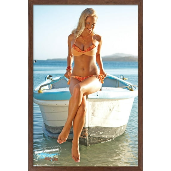 Sports Illustrated: Swimsuit Edition - Genevieve Morton 11 Wall Poster, 14.725" x 22.375" Framed