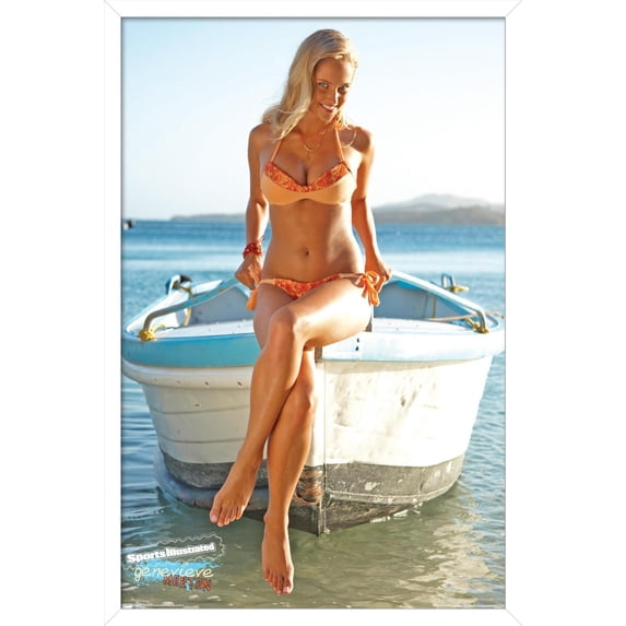 Sports Illustrated: Swimsuit Edition - Genevieve Morton 11 Wall Poster, 22.375" x 34" Framed
