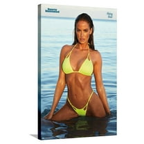 Sports Illustrated: Swimsuit Edition - Haley Kalil 21 Canvas Wall Poster, 22.375" x 34"