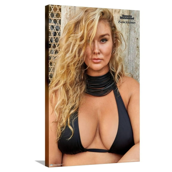 Sports Illustrated: Swimsuit Edition - Hunter McGrady 20 Canvas Wall Poster, 22.375" x 34"
