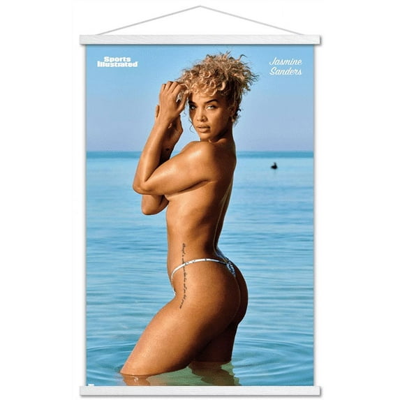 Sports Illustrated: Swimsuit Edition - Jasmine Sanders 22 Wall Poster with Magnetic Frame, 22.375" x 34"