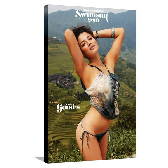 Sports Illustrated: Swimsuit Edition - Jessica Gomes 13 Canvas Wall Poster, 22.375" x 34"