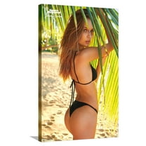 Sports Illustrated: Swimsuit Edition - Josephine Skriver 20 Canvas Wall Poster, 22.375" x 34"