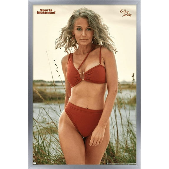 Sports Illustrated: Swimsuit Edition - Kathy Jacobs 21 Wall Poster, 22.375" x 34" Framed