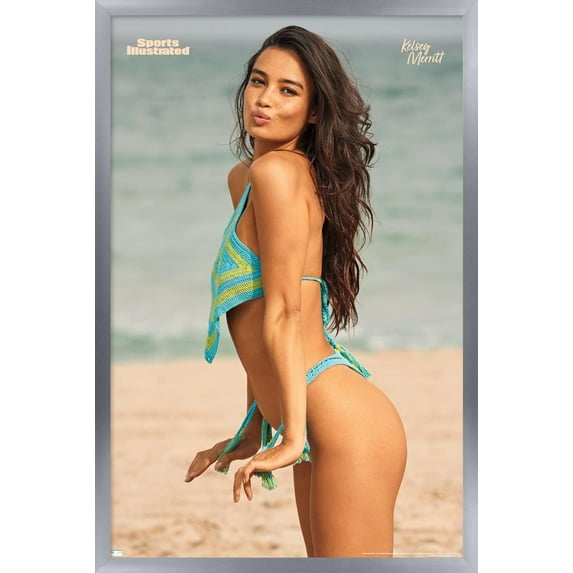 Sports Illustrated: Swimsuit Edition - Kelsey Merritt 21 Wall Poster, 14.725" x 22.375" Framed