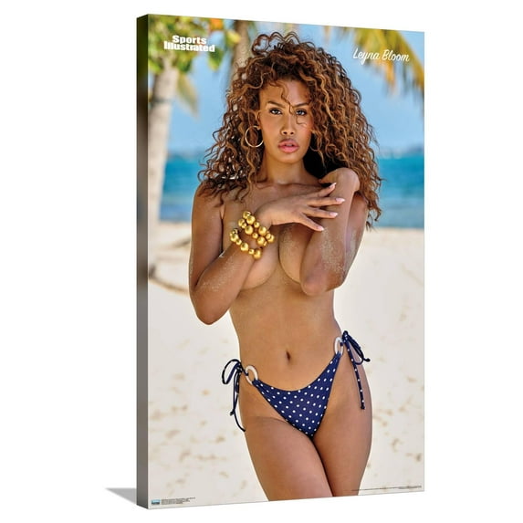Sports Illustrated: Swimsuit Edition - Leyna Bloom 22 Canvas Wall Poster, 22.375" x 34"