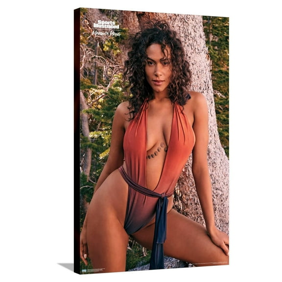 Sports Illustrated: Swimsuit Edition - Marquita Pring 20 Canvas Wall Poster, 22.375" x 34"