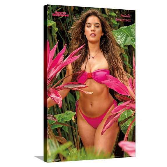 Sports Illustrated: Swimsuit Edition - Natalie Mariduena 22 Canvas Wall Poster, 22.375" x 34"