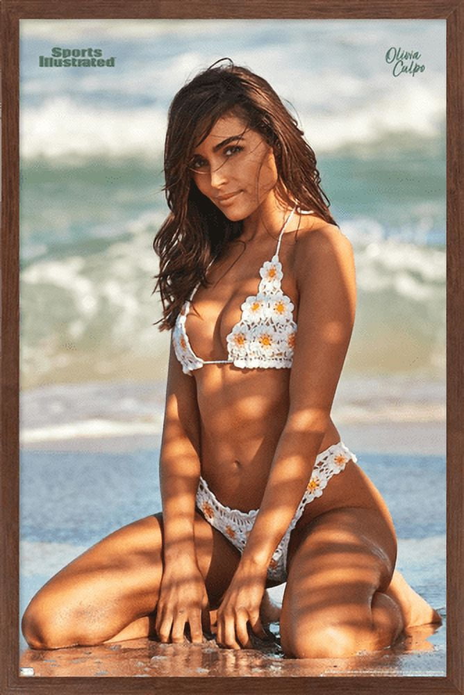 Sports Illustrated: Swimsuit Edition - Olivia Culpo 21 Wall Poster, 22.375" x 34" Framed