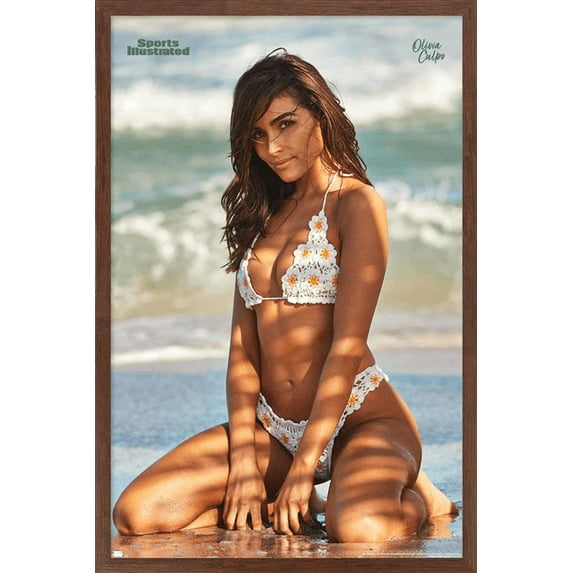Sports Illustrated: Swimsuit Edition - Olivia Culpo 21 Wall Poster, 22.375" x 34" Framed